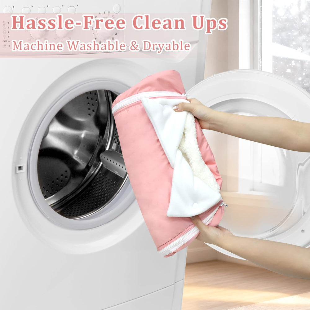 Man Fai Sky pink newborn girl design adds warmth and style.