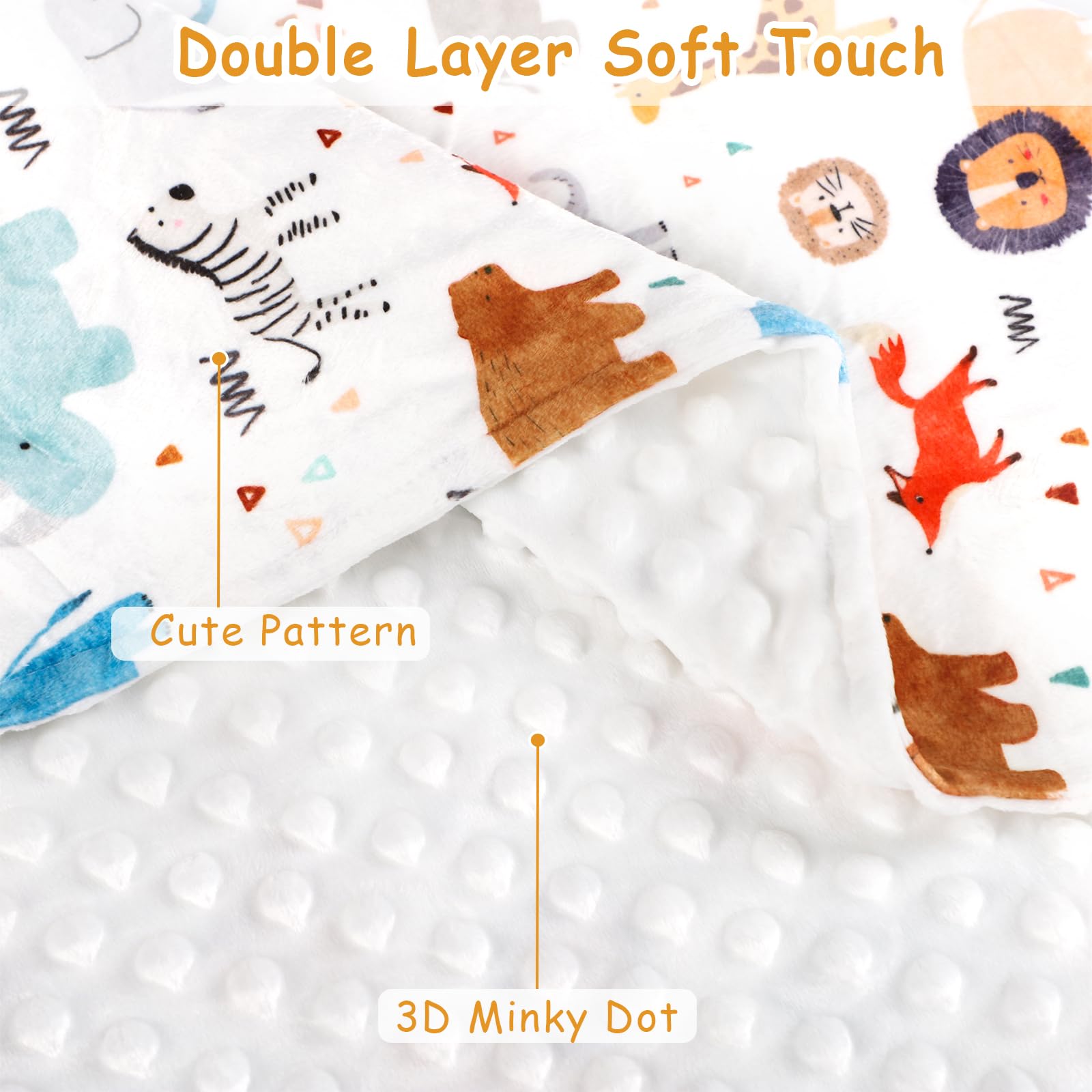 Man Fai Sky blanket folds for crib, stroller, and travel use