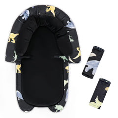 Man Fai Sky infant head support cushion provides secure head stability in car seats.