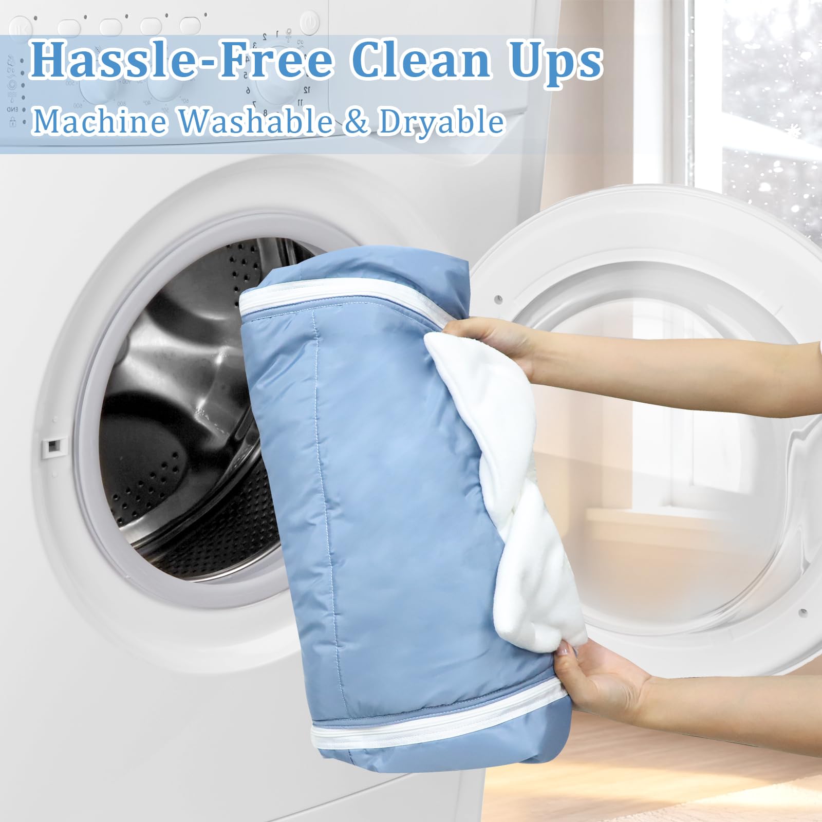 Man Fai Sky machine-washable design simplifies baby's gear upkeep.