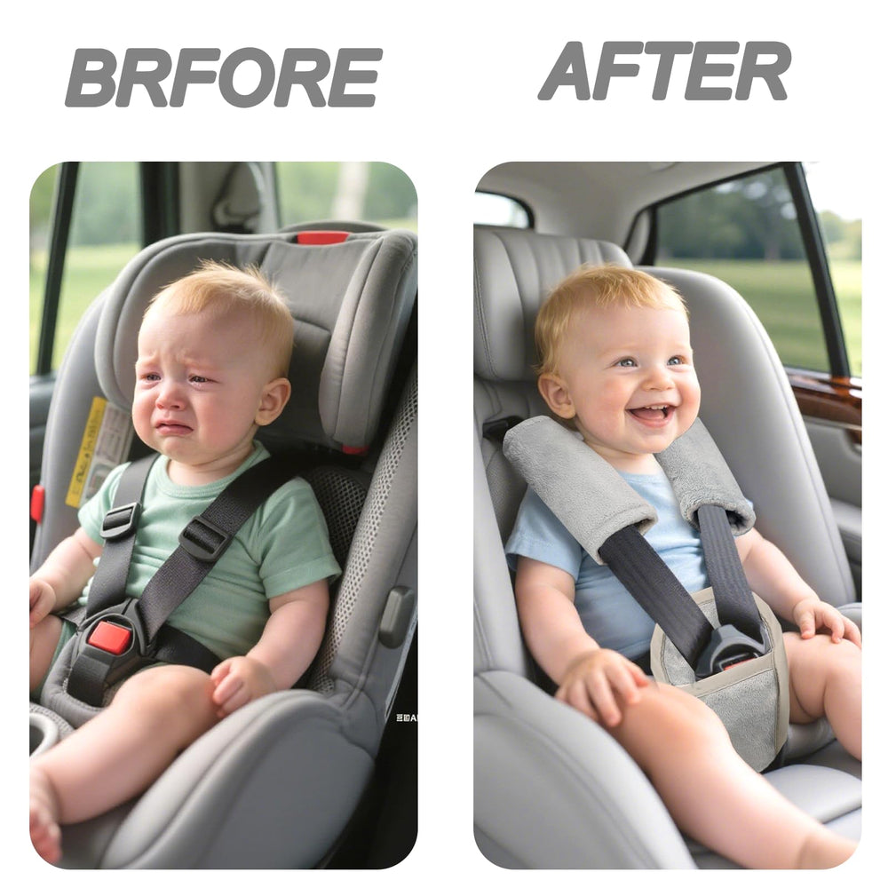 Man Fai Sky pram harness cover prevents red marks on the neck