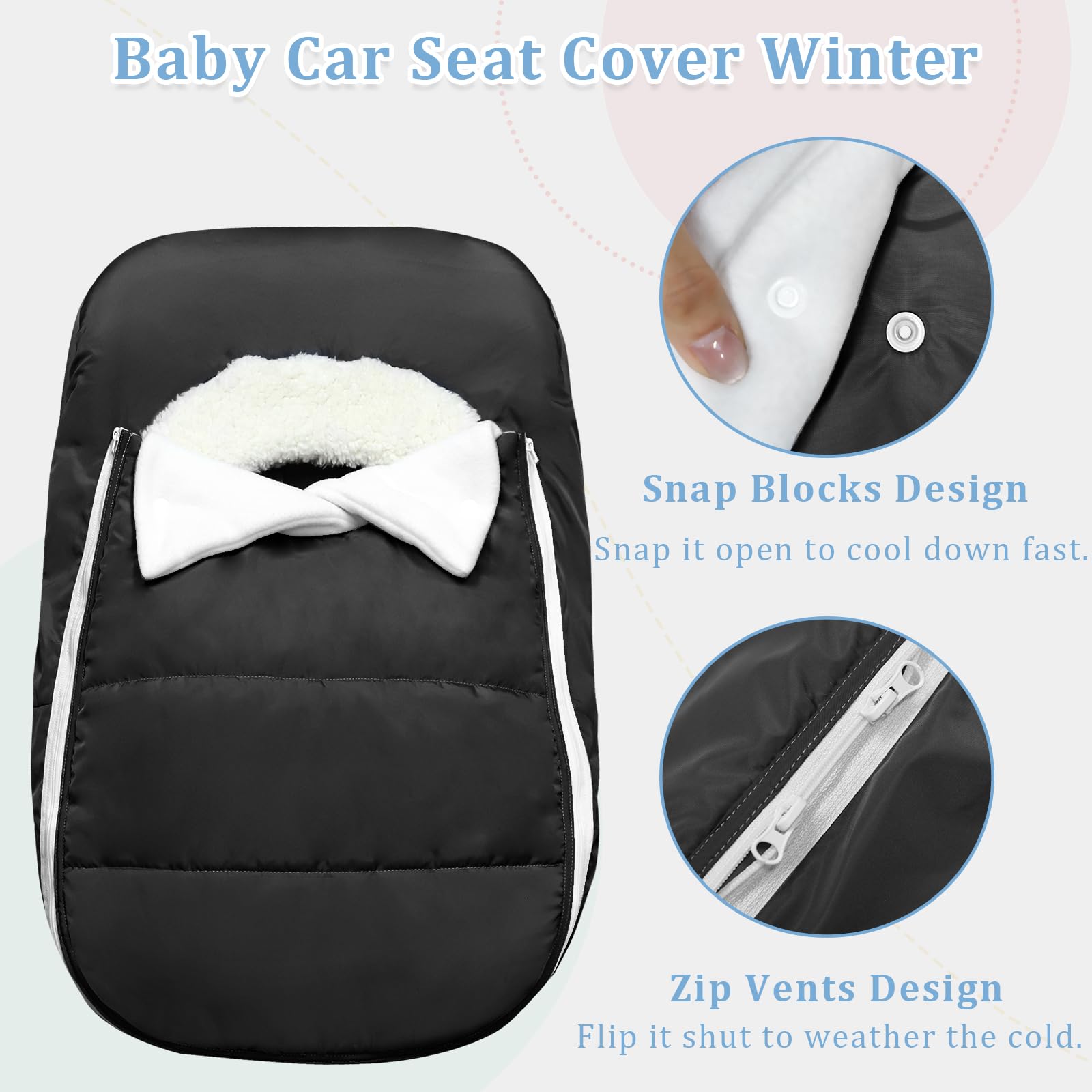 Man Fai Sky universal-fit elastic hem keeps cover snug on most seats.
