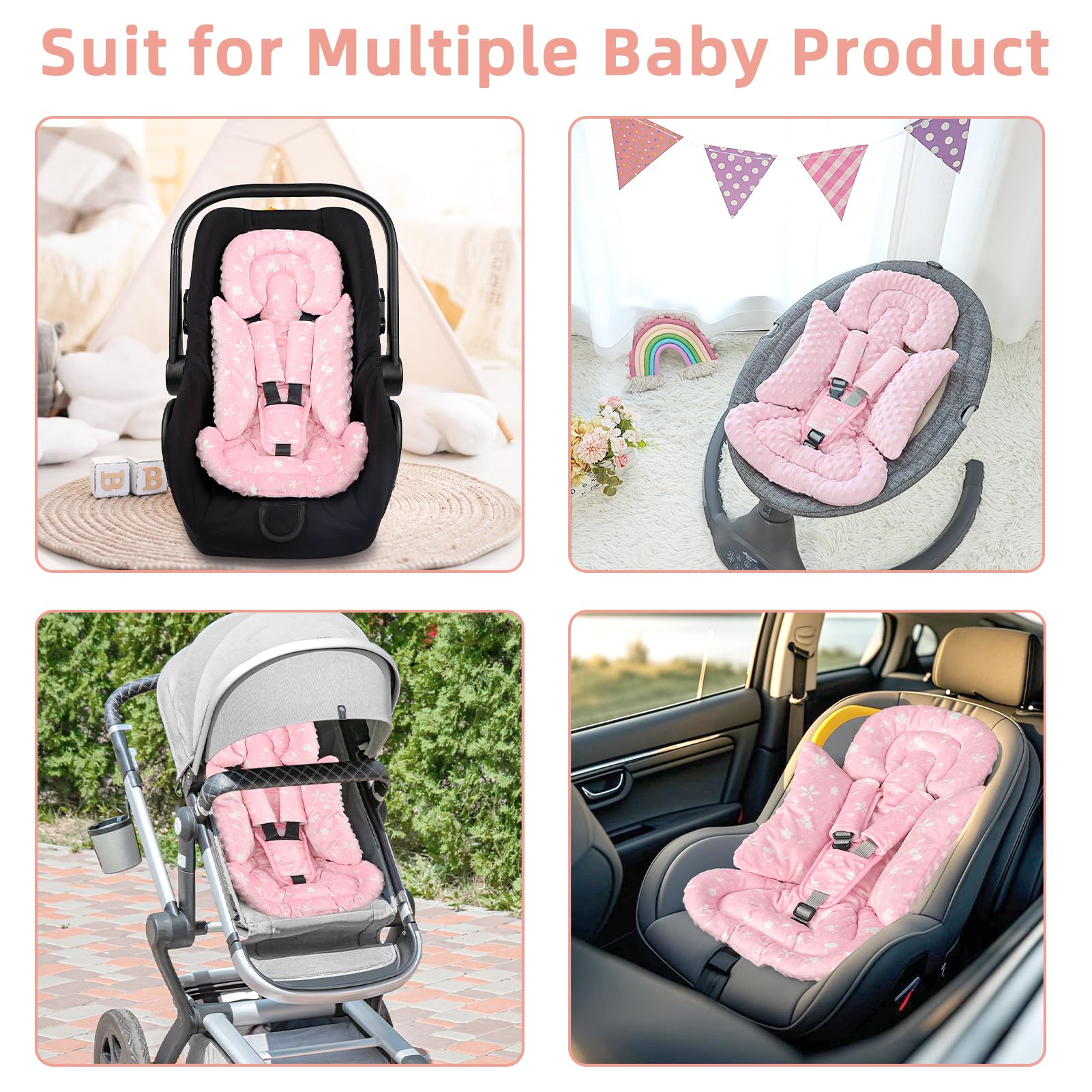Man Fai Sky versatile insert for car seats, strollers, swings.