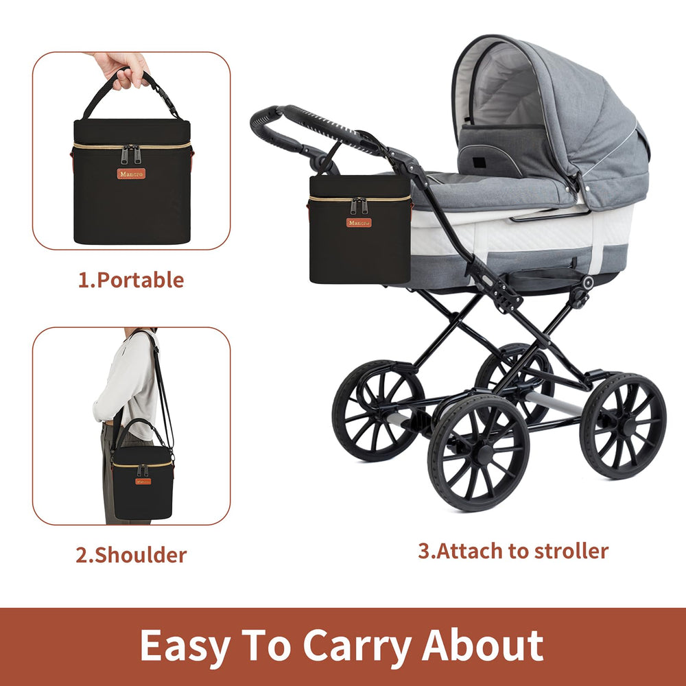 Mancro cooler bag featuring durable waterproof fabric and leak-proof interior