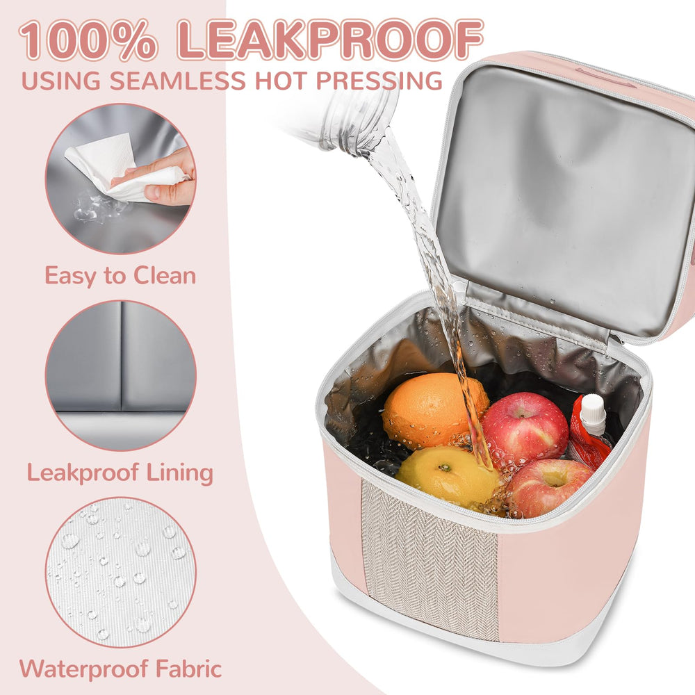 Mancro leakproof interior liner keeps liquids contained
