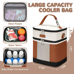 Mancro waterproof interior demonstrates secure storage during outings