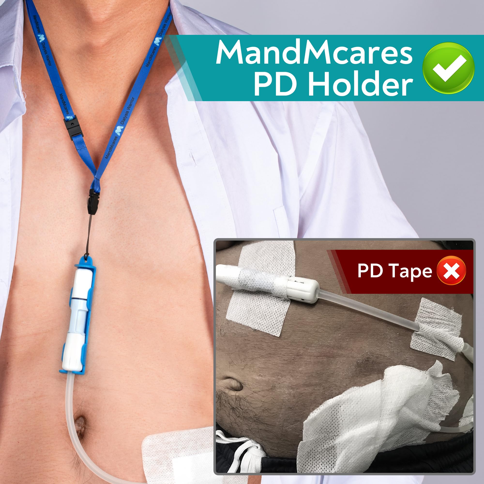 MandMcares nurse-designed PD accessory enhances daily safety and comfort