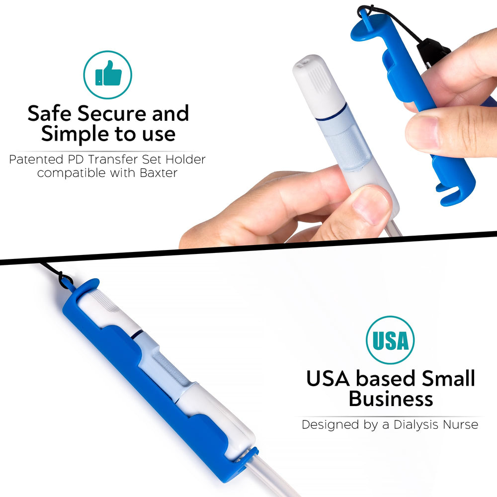 MandMcares secure clip reduces pulling while remaining easy to clip on and off