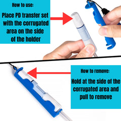 MandMcares shower-safe PD accessory keeps tubing tucked discreetly under clothing
