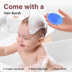 Mandoo silicone scrubbies keep baby clean without scratching skin.