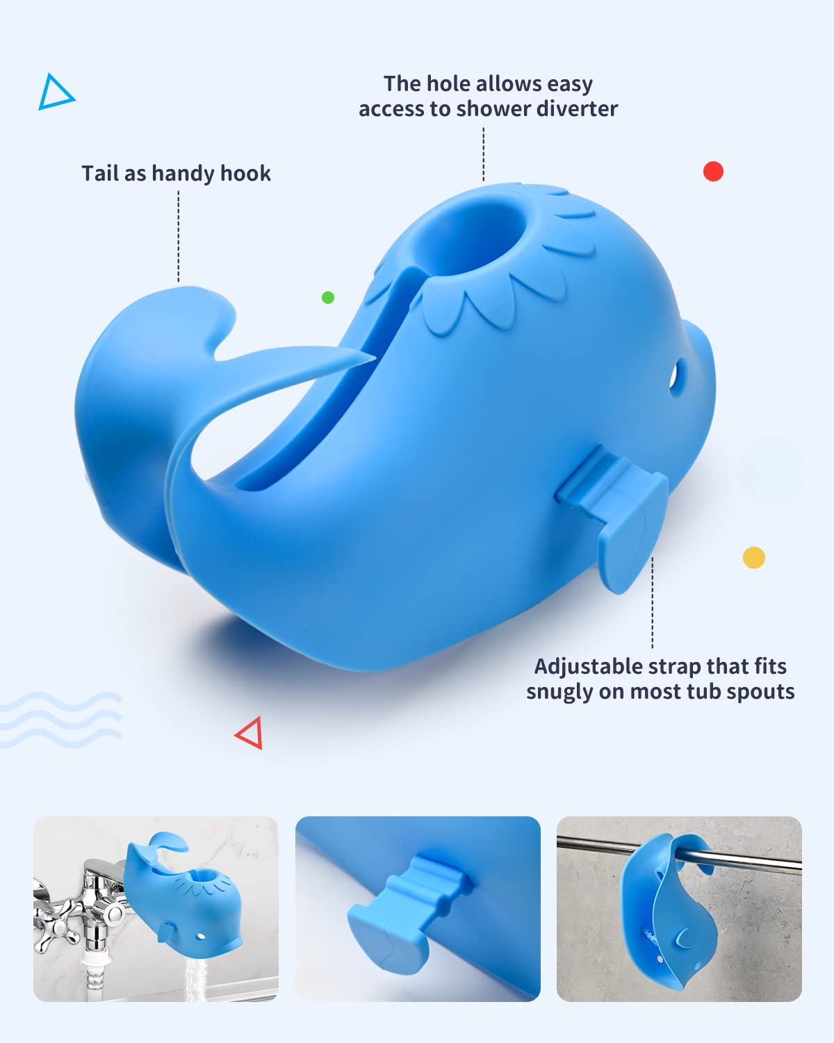Mandoo silicone bristles soft brush cleans gently without scratching skin