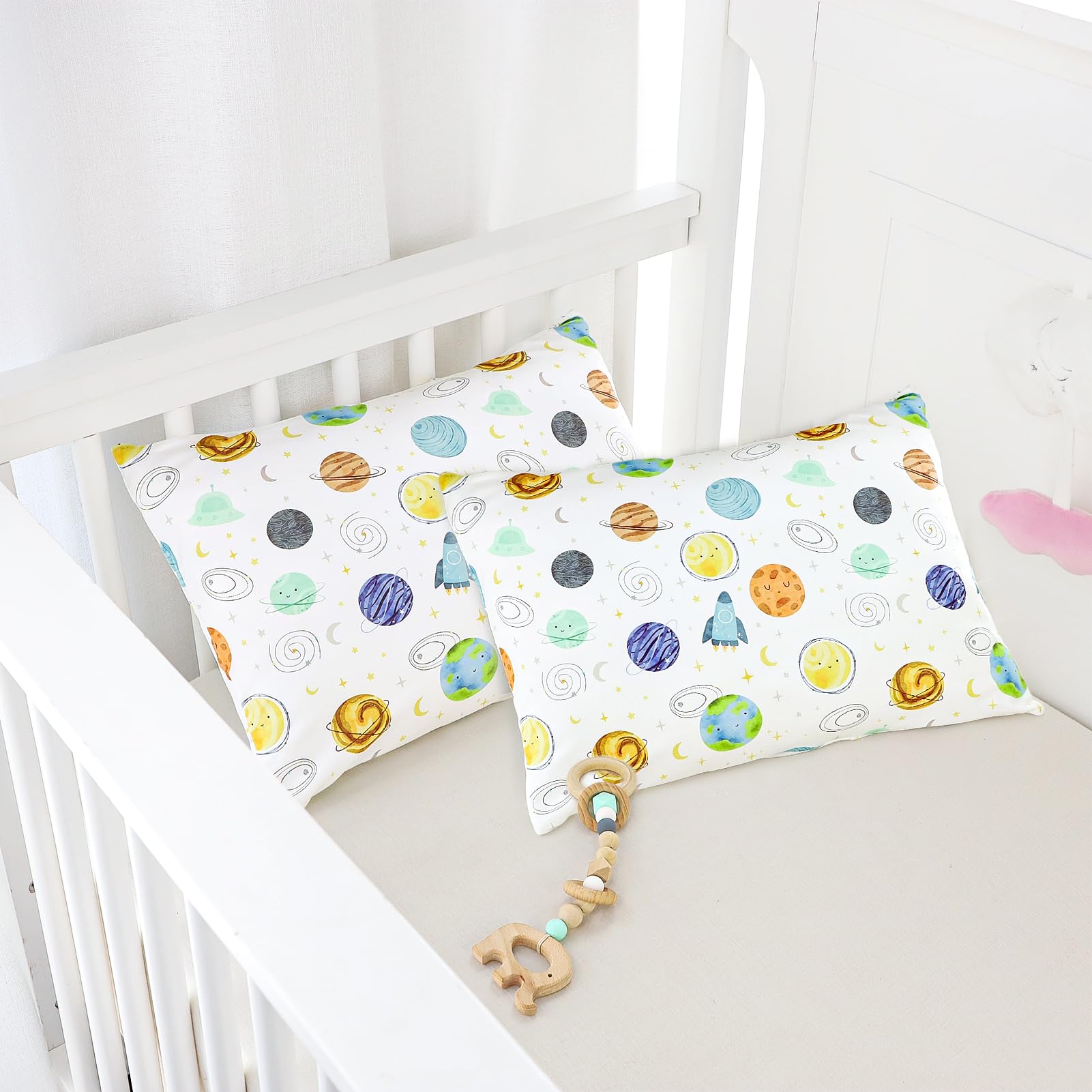 Man Fai Sky pillowcase with envelope closure for easy pillow insertion