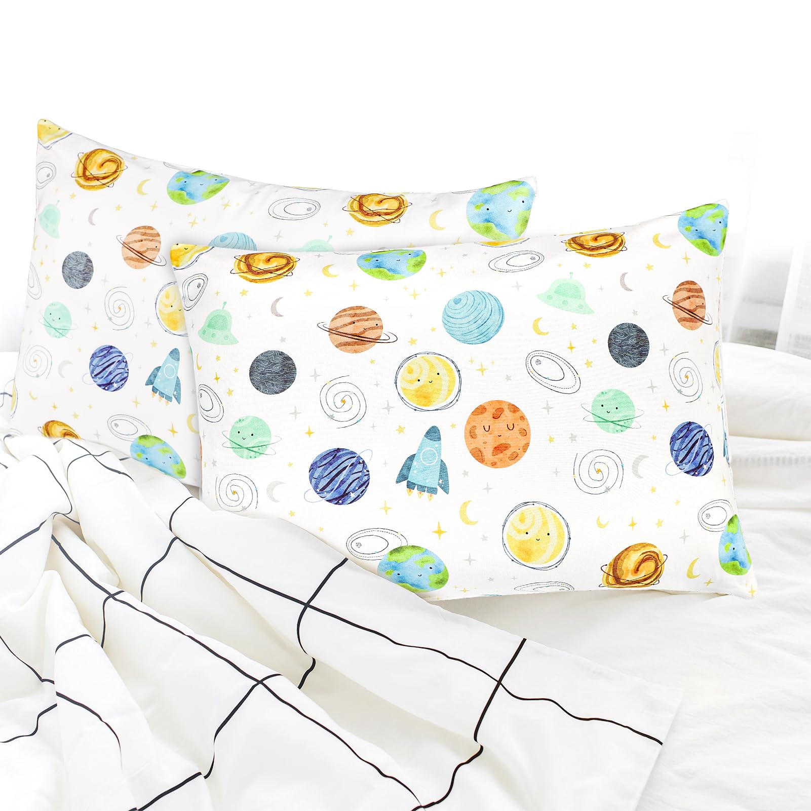 Man Fai Sky planets pillowcase, gift-ready packaging for newborns