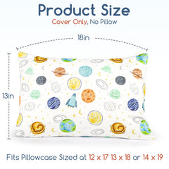 Man Fai Sky soft-stretchy fabric toddler pillowcase, gentle on skin
