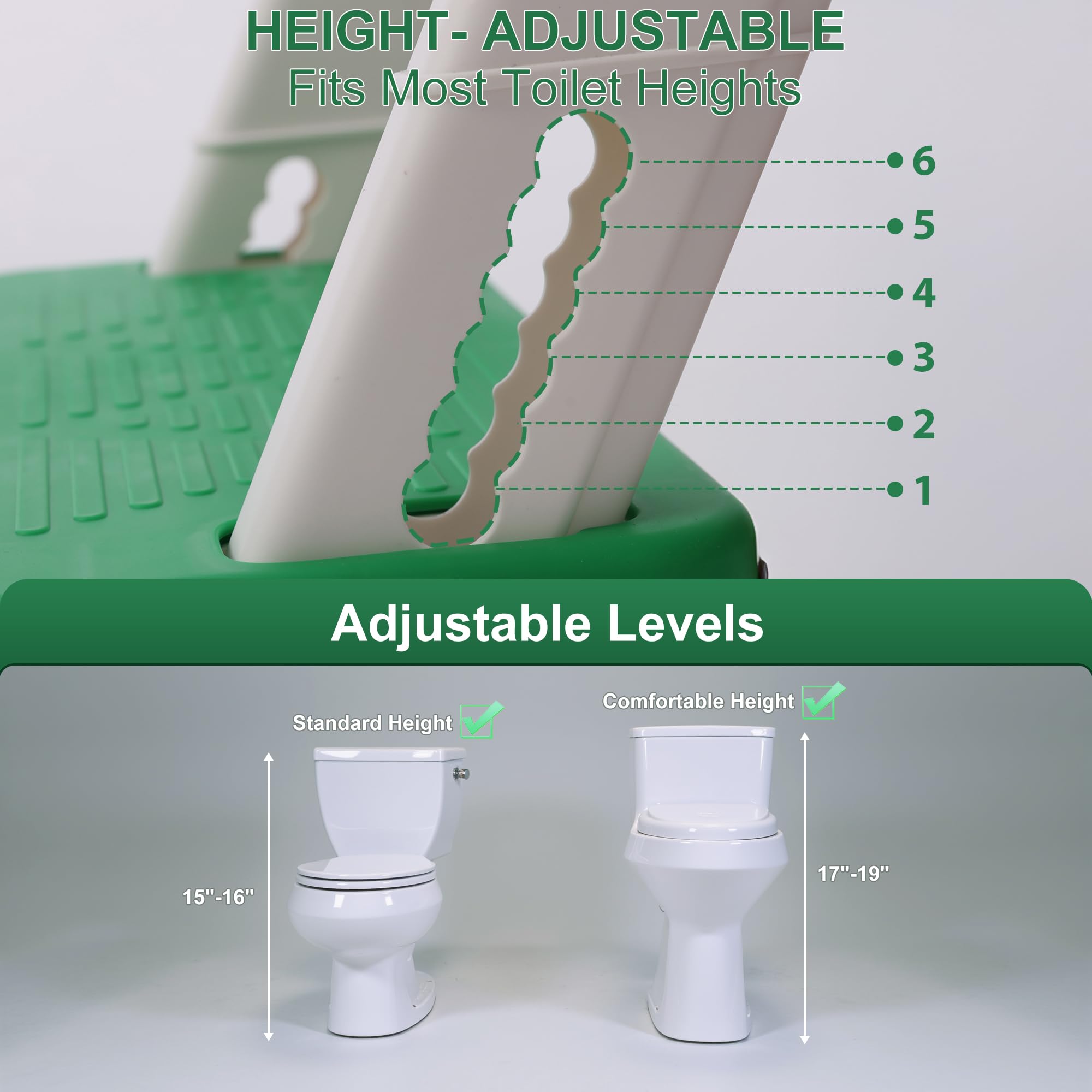 Mangohood potty seat backrest and armrests provide comfortable, independent on-off access.