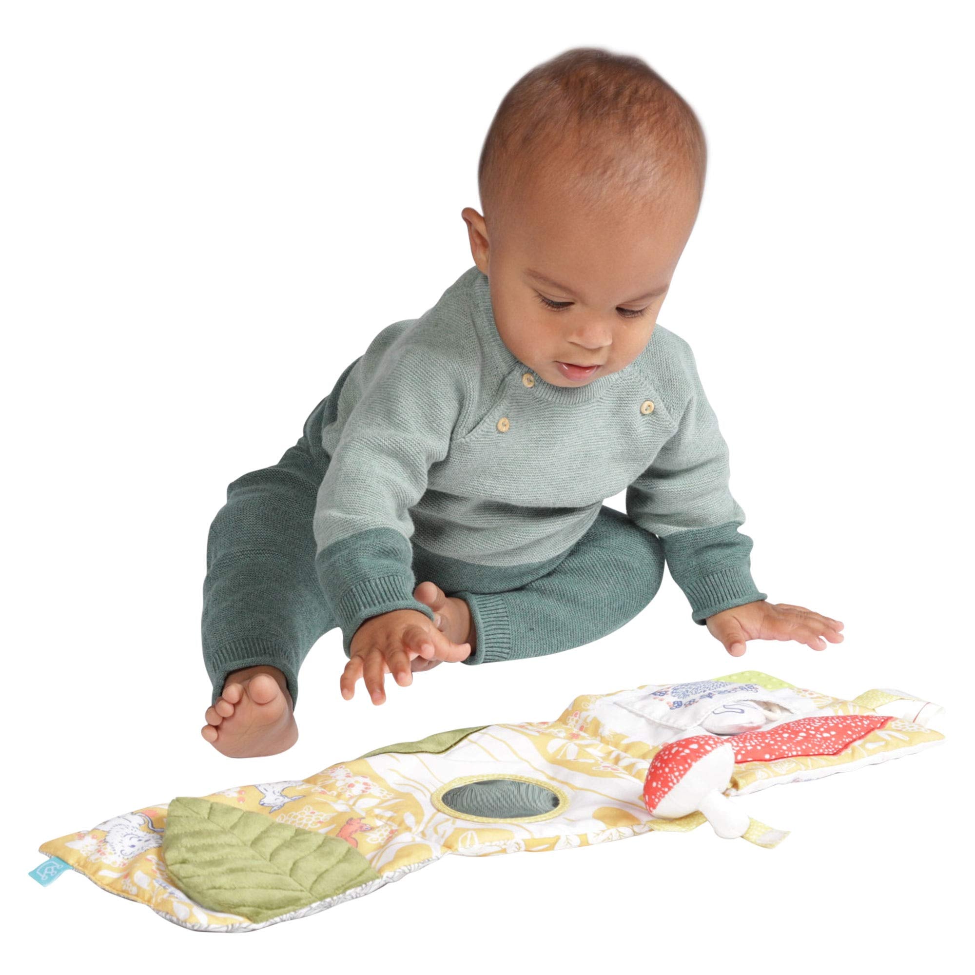 Manhattan Toy Deer One textured teether corner for soothing gums