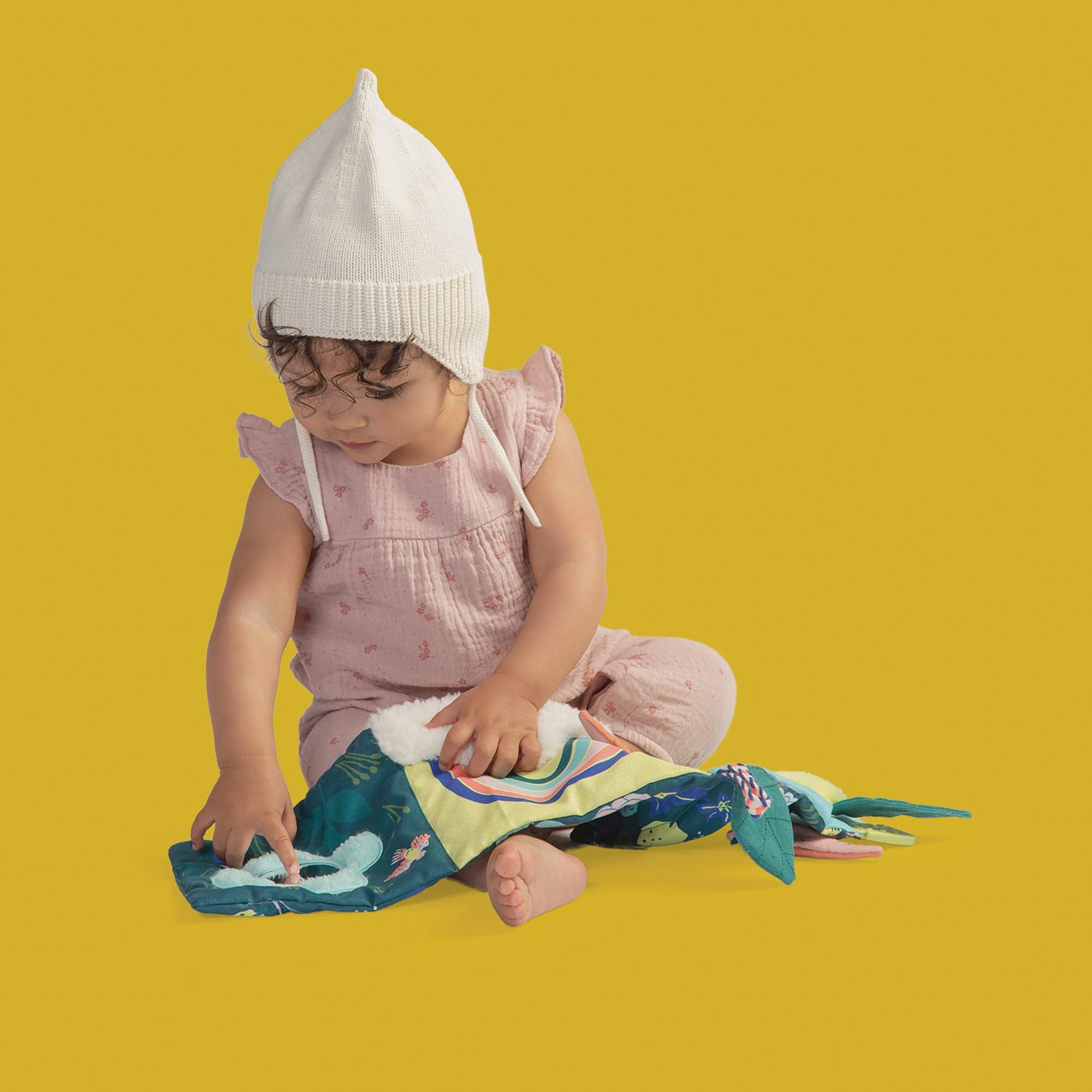 Pat mat folds compactly for easy storage and travel