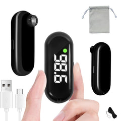Manhero forehead thermometer with backlit display for easy dim room readings