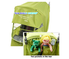 Manito Elegance Plus Weather Shield green UV window detail