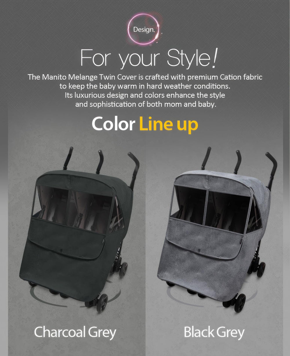 Manito Melange rear pockets and pouch store essentials on the go