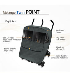 Manito Melange UV-Blocking Windows provide distortion-free visibility for both children