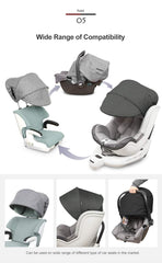 Compact folded pouch demonstrates easy storage during travel.