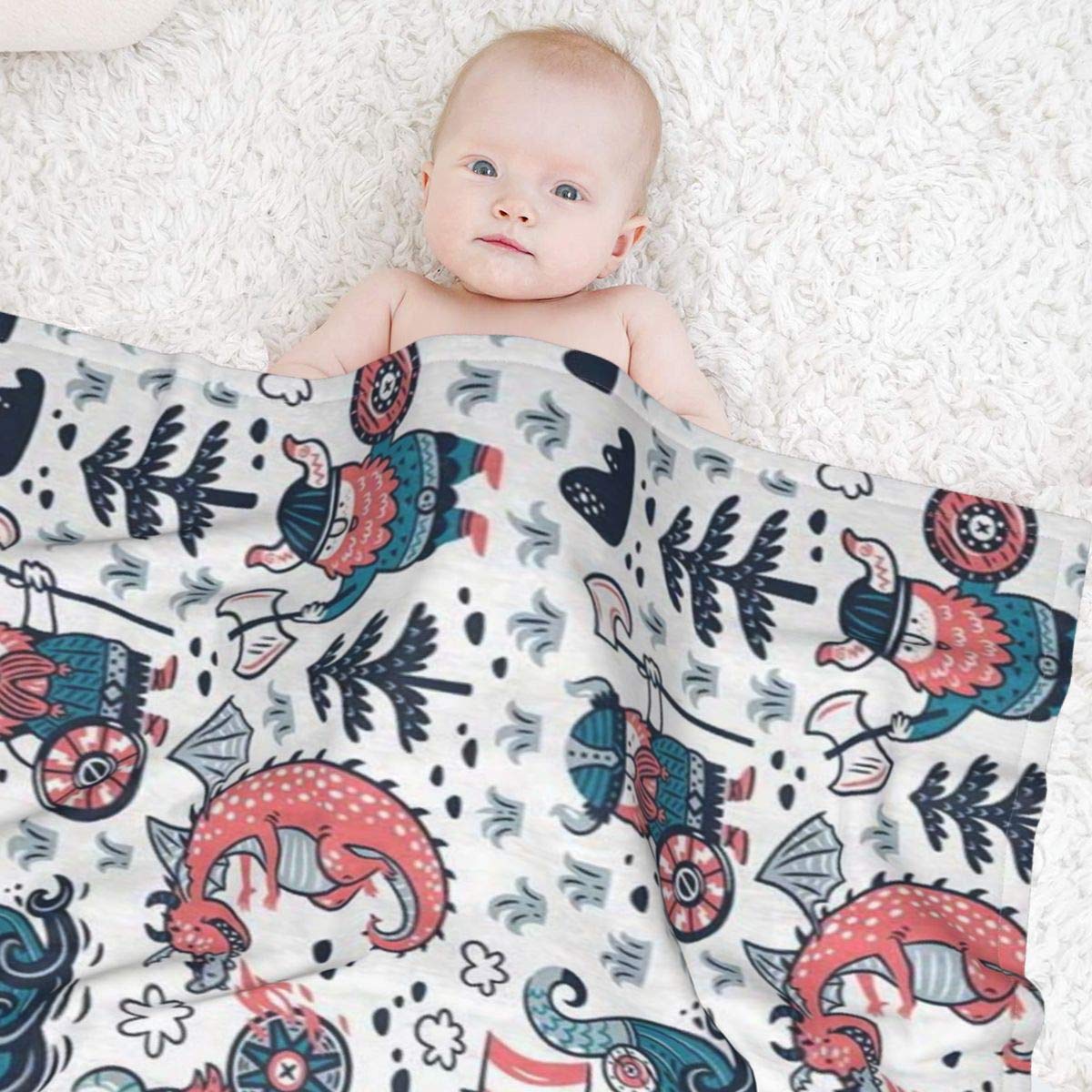 Mantaiyuan baby blanket adds nursery decor with vibrant, kid-friendly design.