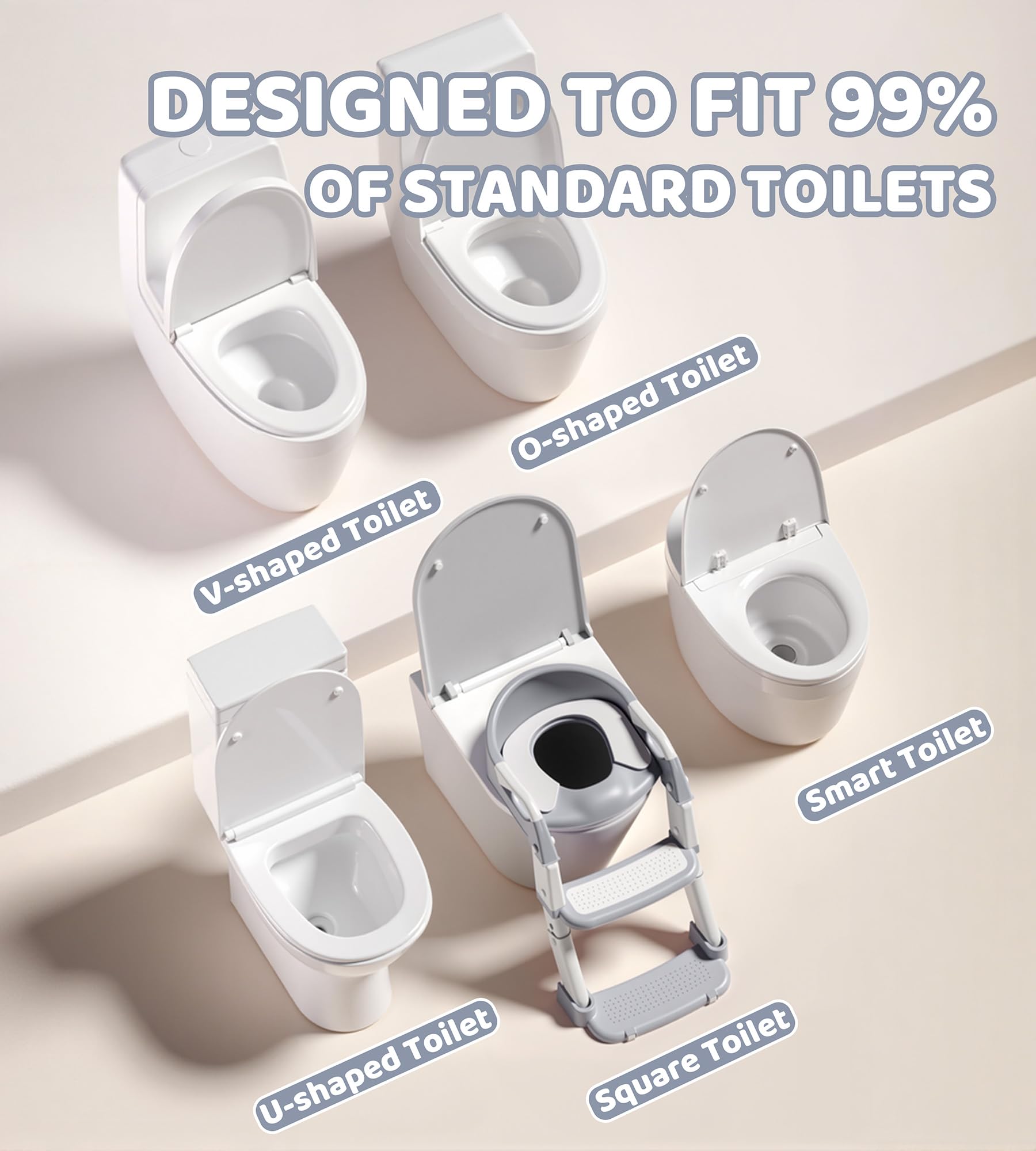MantisFist wide anti-slip step emphasizes safe footing for toddlers.