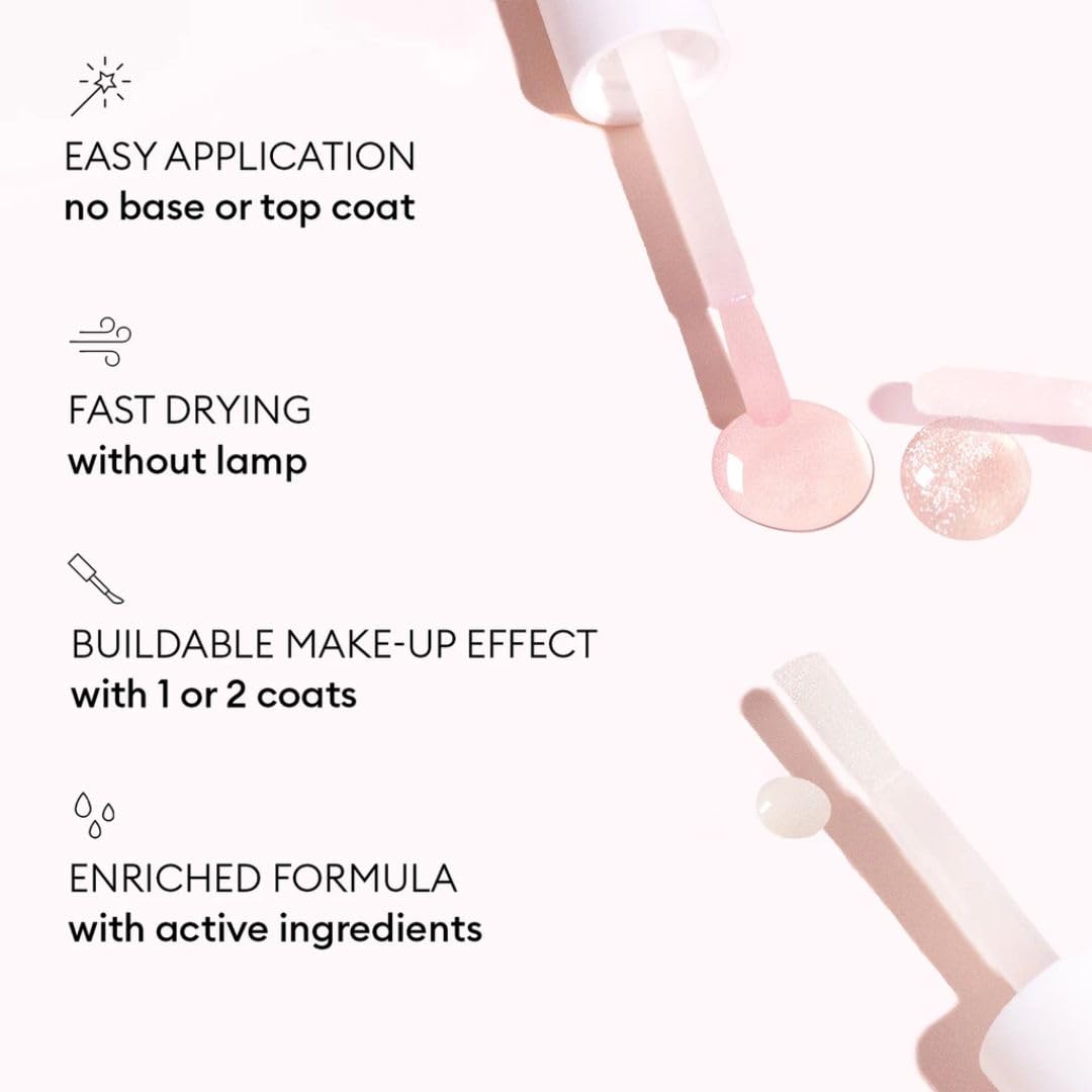 Manucurist Active Plump nails look hydrated and fuller after use.