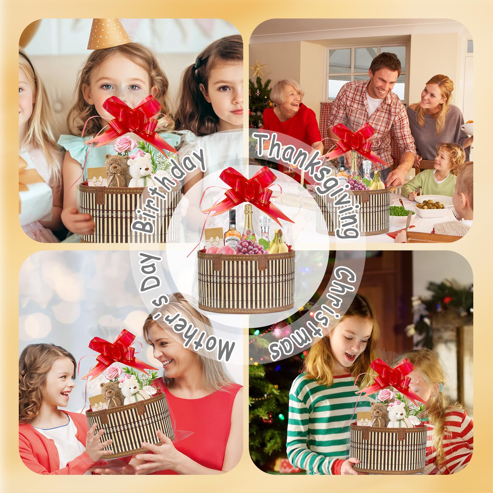 Mapaim complete gift-wrapping kit is versatile for birthdays, showers, and housewarmings.