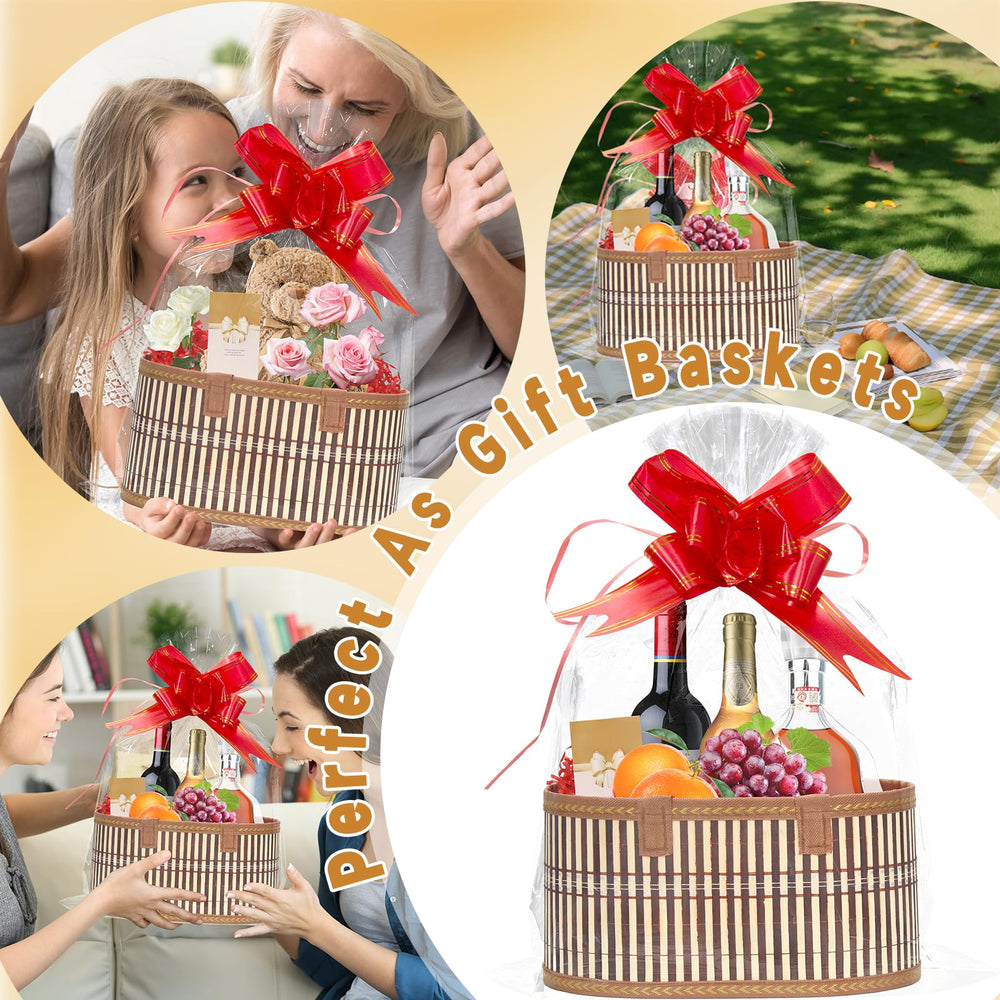 Mapaim pull bows and greeting cards provide a ready-to-go finishing touch.