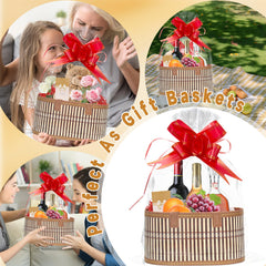 Mapaim pull bows and greeting cards provide a ready-to-go finishing touch.