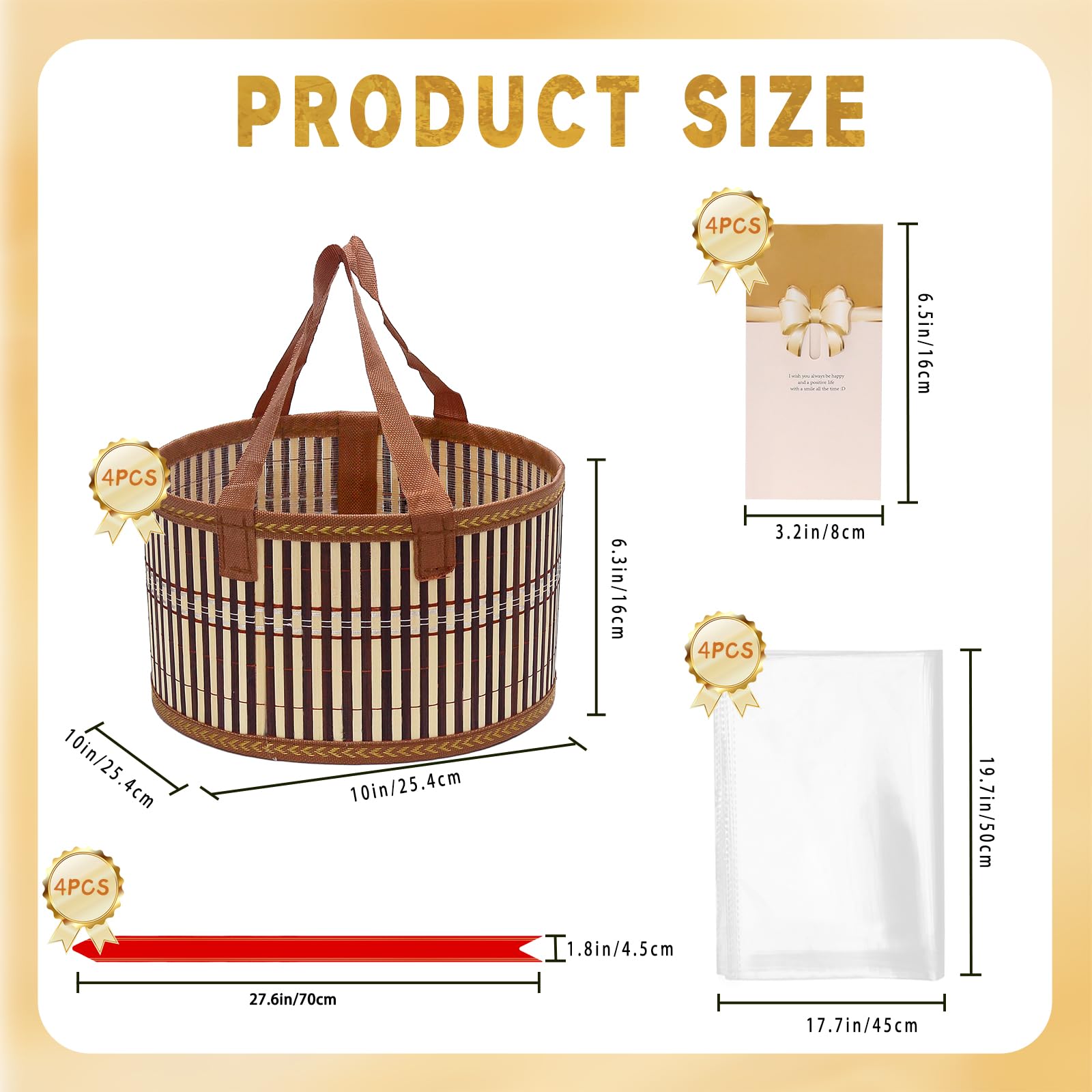 Mapaim wrap bags cellophane for four packs keeps gifts neat and ready to gift.