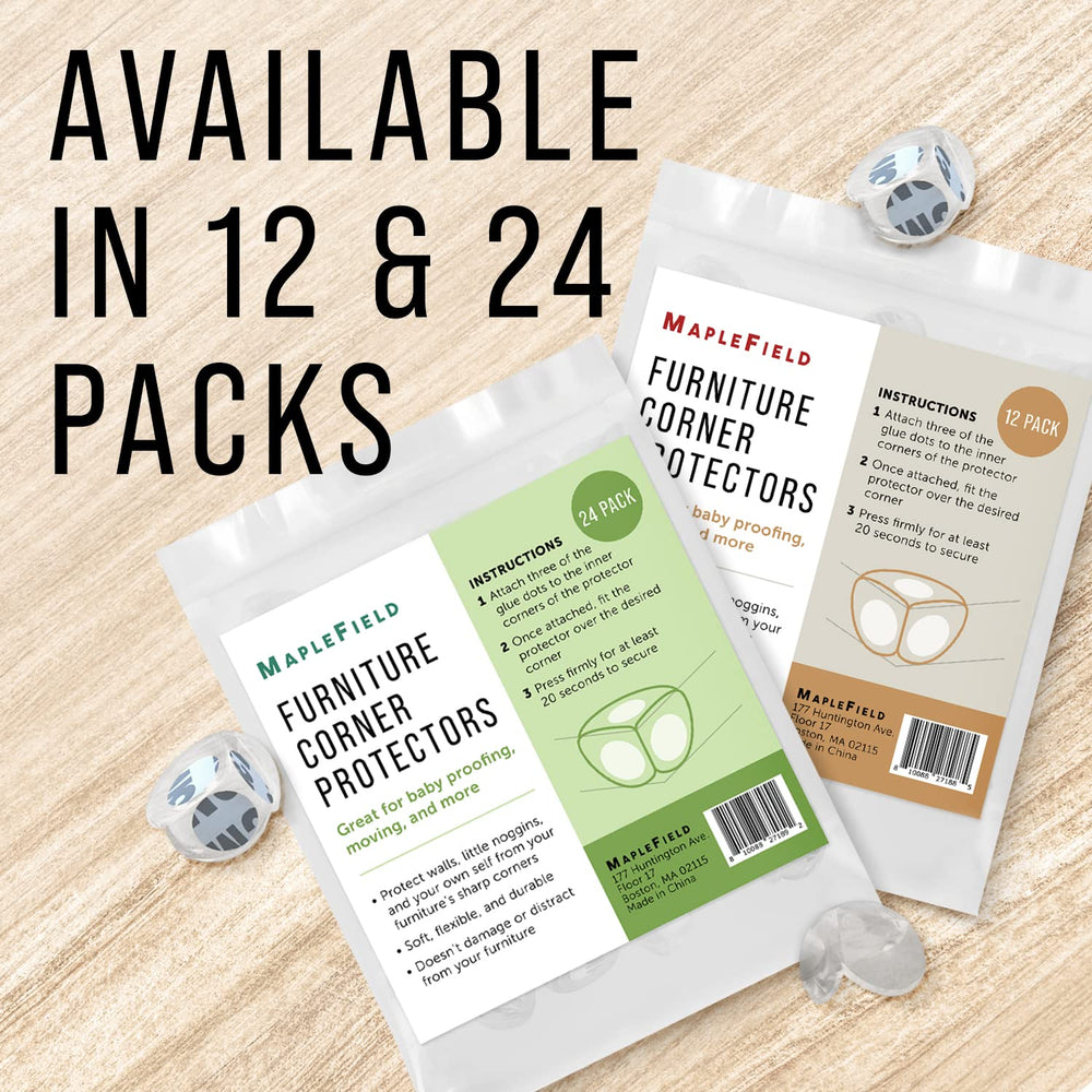 Maplefield easy-install corner protector kit enables quick, tool-free setup in busy homes.