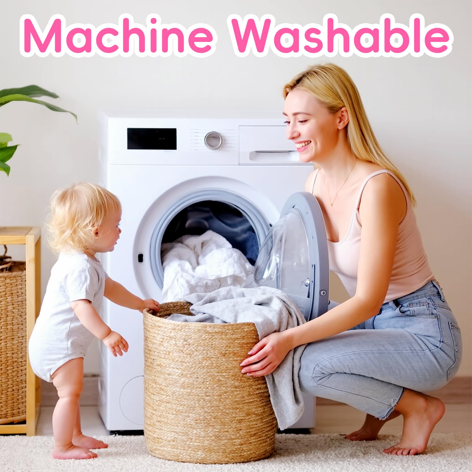 Maqsai machine-washable towel set designed for daily use.