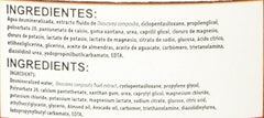 Packaging display of Margarita Naturalmente Wild Sweet Potato Cream with label visible.