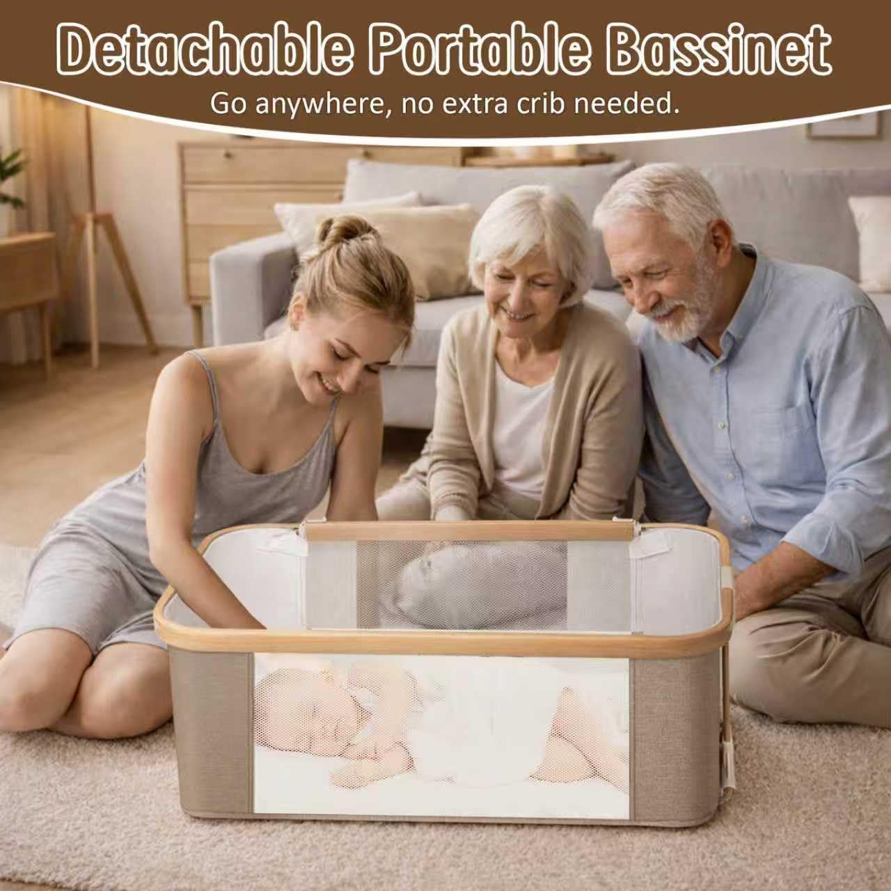 Mariserenity breathable mesh walls for clear visibility and better airflow.
