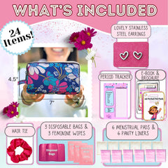 Mark and Lola's kit pads provide quick discreet protection for on-the-go periods
