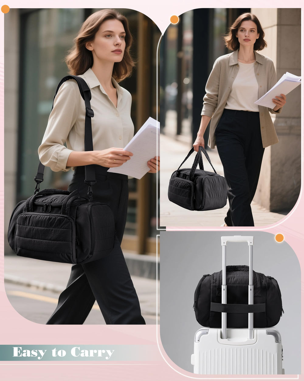 Marscamd bag with detachable strap for hands-free carrying