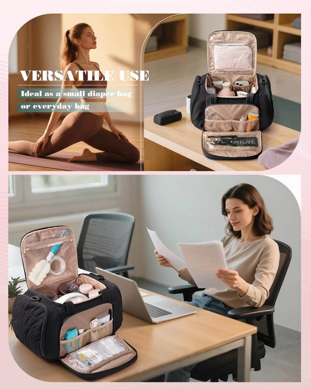 Marscamd quilted bag fits Spectra S1/S2 and doubles as daily bag