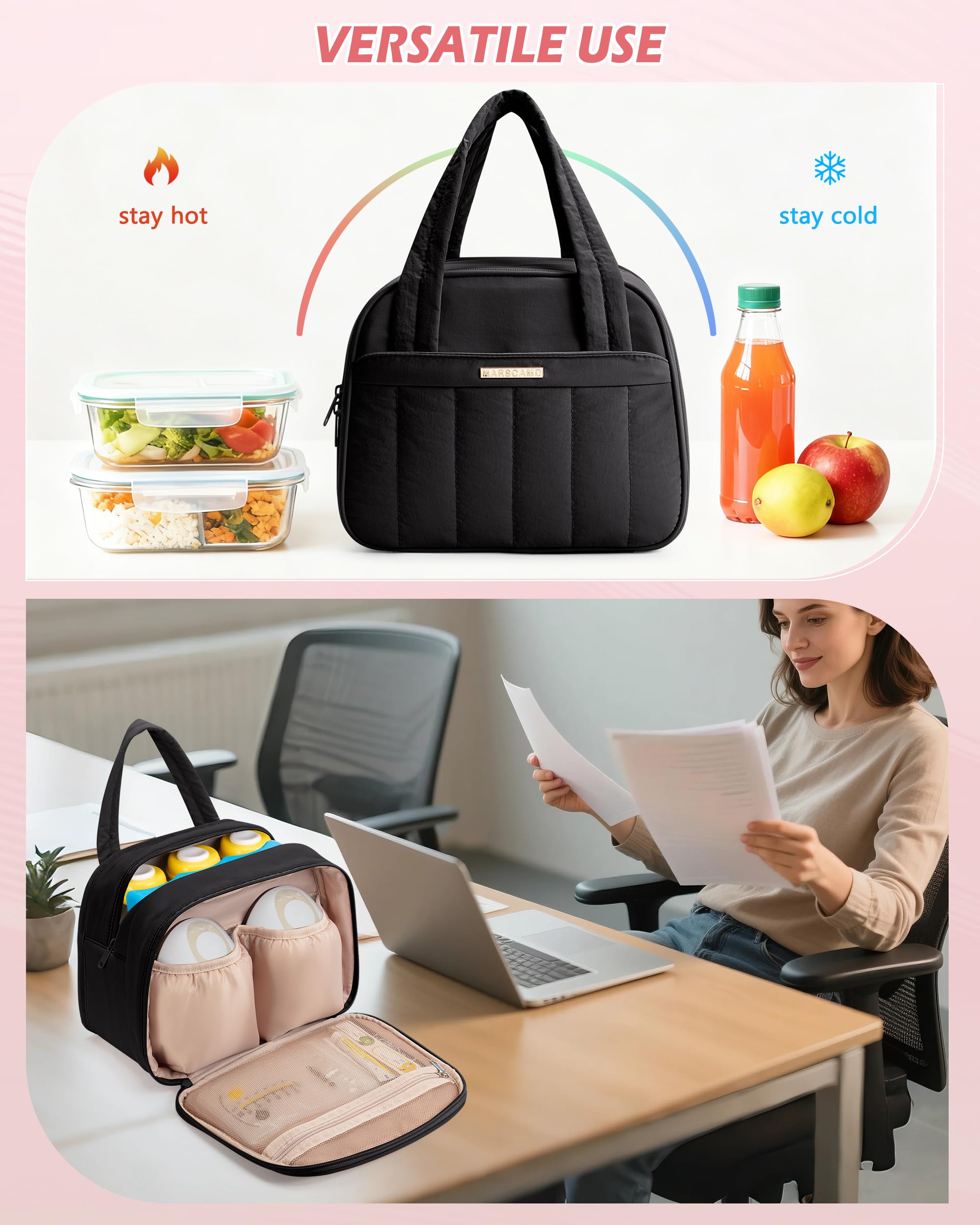 Marscamd bag compact size fits home storage and small outings