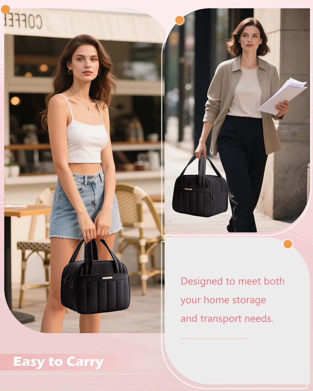 Marscamd padded handles offering comfortable carrying for busy days