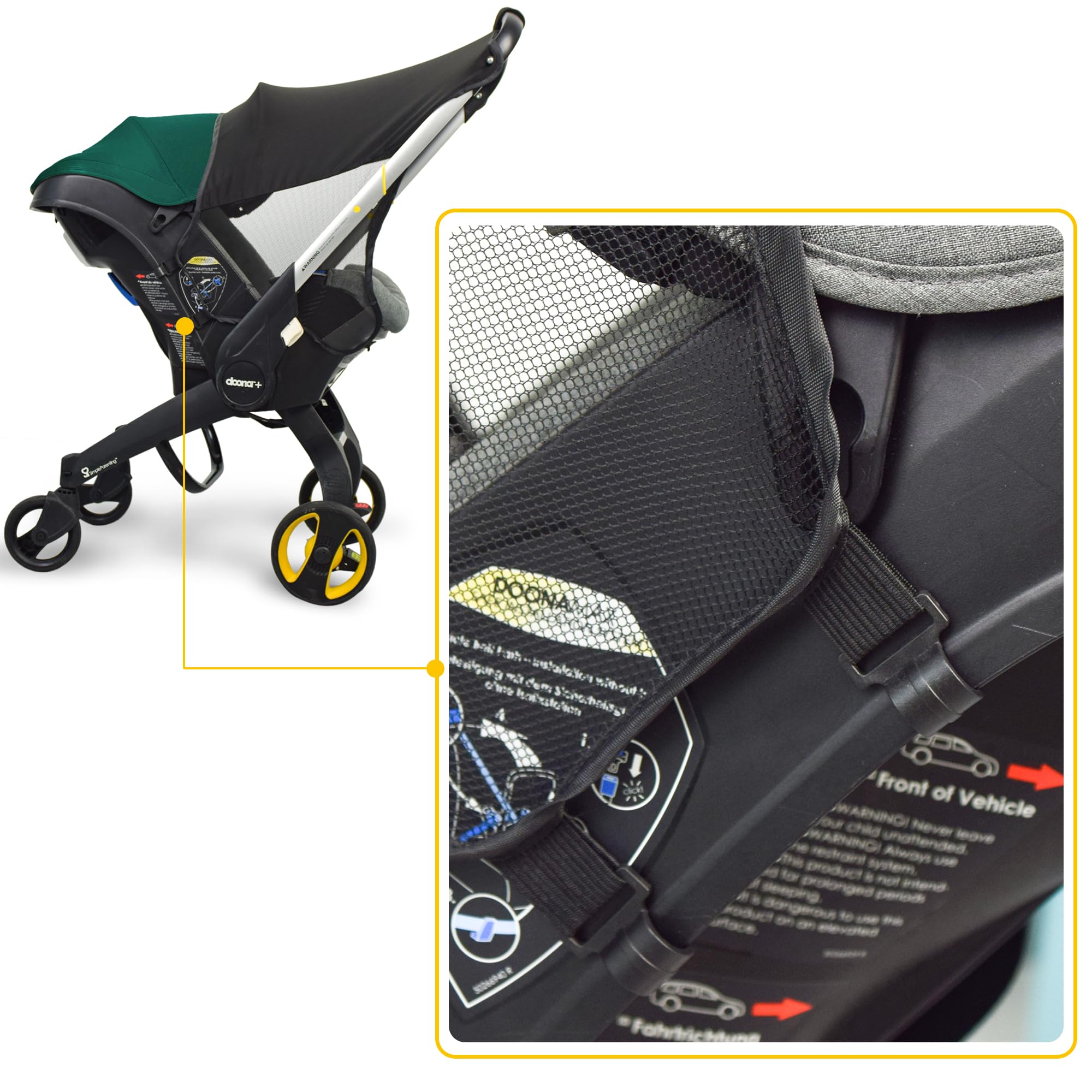 Marsheepy sunshade extension used inside vehicle to protect from sun