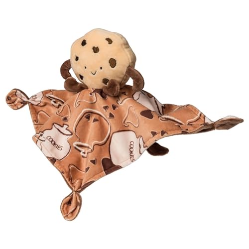 Mary Meyer Sweet Soothie Lovey blanket-top with plush fabric and chocolate color design.