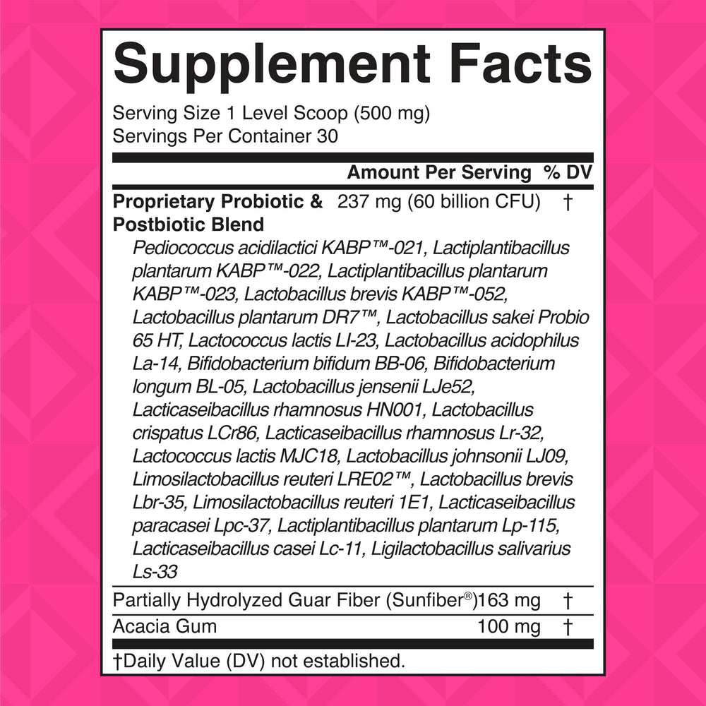 SunFiber prebiotic helps nourish gut-friendly bacteria.