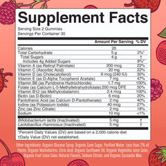MaryRuths Kids Multivitamin Gummies berry flavor chew for immune support