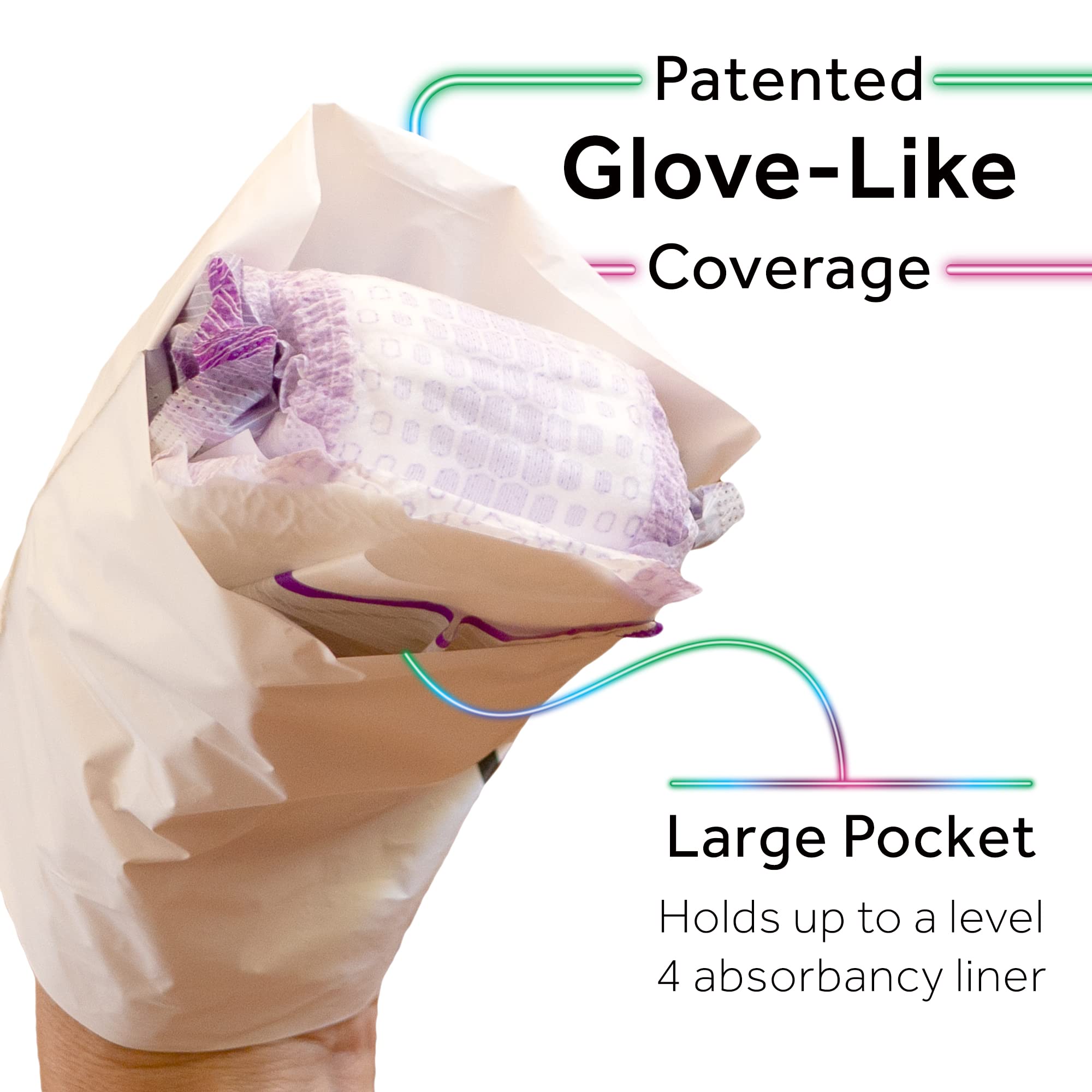 MaskIT bag features odor-seal to lock in smells.