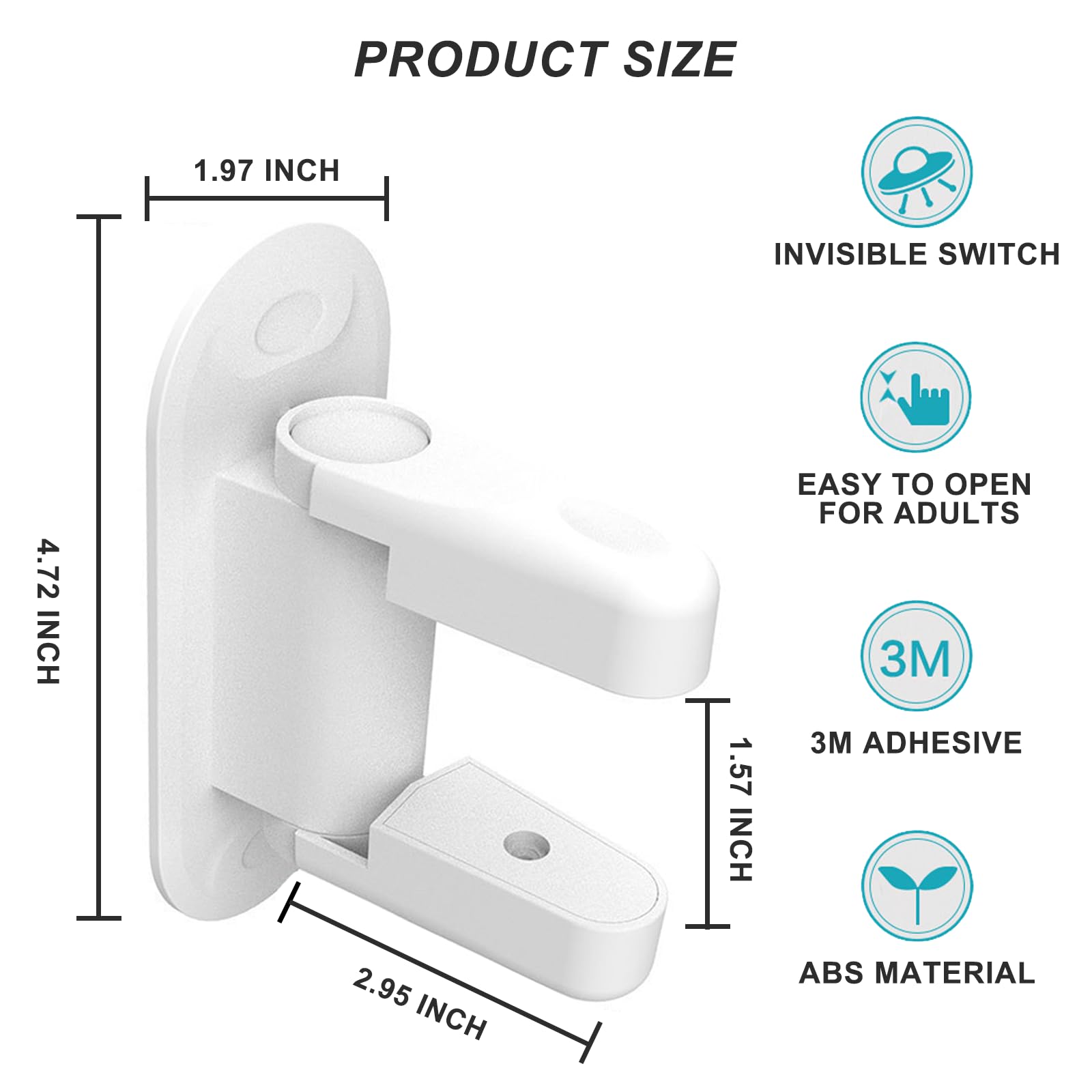Matenf ABS material close-up highlights durable, safe construction.