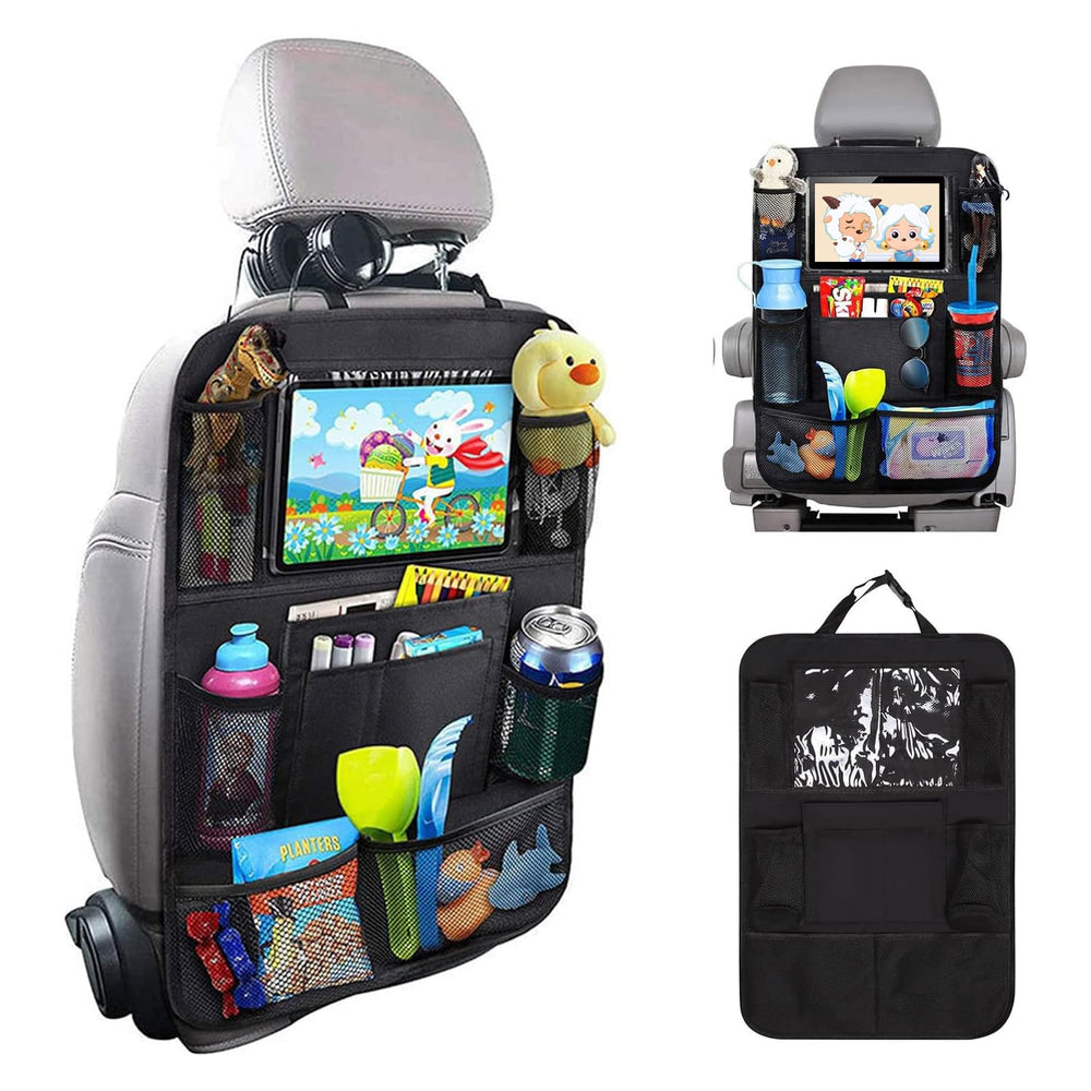 Matenf car organizer back seat with 9 pockets keeps essentials organized on every ride