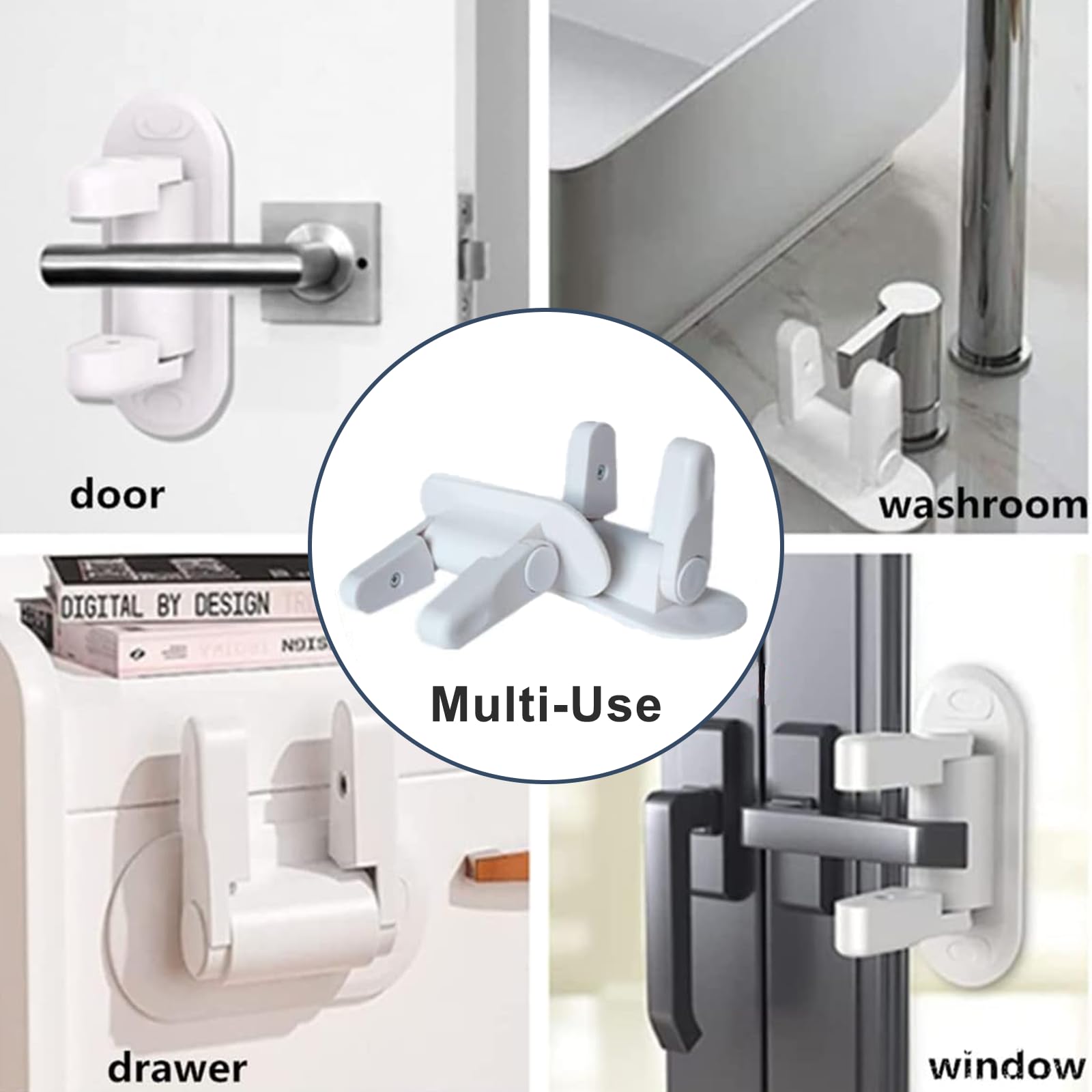 Matenf removable safety lock demonstrated with hairdryer removal method.